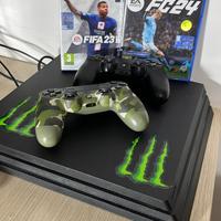 PS4 PRO 1TB+FIFA 24