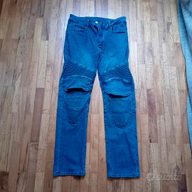 jeans pantaloni moto con protezioni