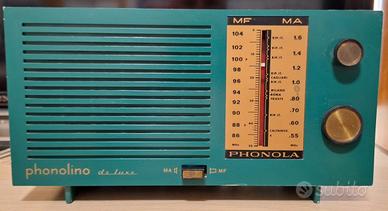 Radio a valvole Phonola Phonolino de luxe