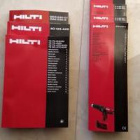 Libretti Hilti per attrezzature