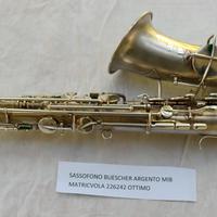 SAX SASSOFONO ALTO BUESCHER MIB ARG. MATR. 226242