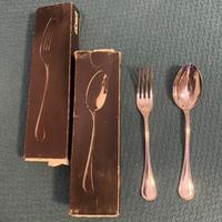 Albert posate 12 cucchiai +12 forchette 18/12