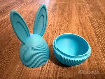 Porta cioccolatini coniglio 17cm