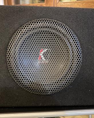 subwoofer kicker 8"
