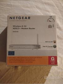 Modem router netgear DG834G wireless-G 54 ADSL2+