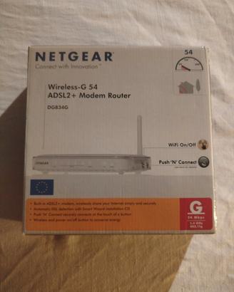 Modem router netgear DG834G wireless-G 54 ADSL2+