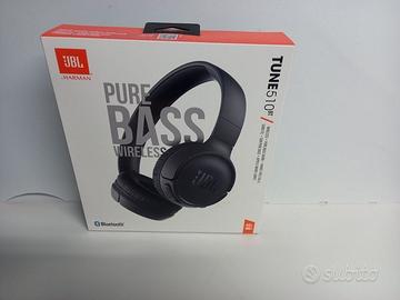 Cuffia bluetooth JBL modello: JBLT510BTBLKEU