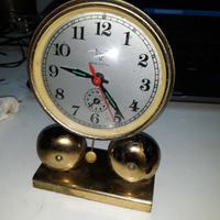 Sveglia in metallo doppio campanello