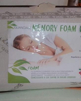cuscino in memory foam