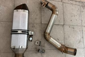 Scarico completo ktm duke 125