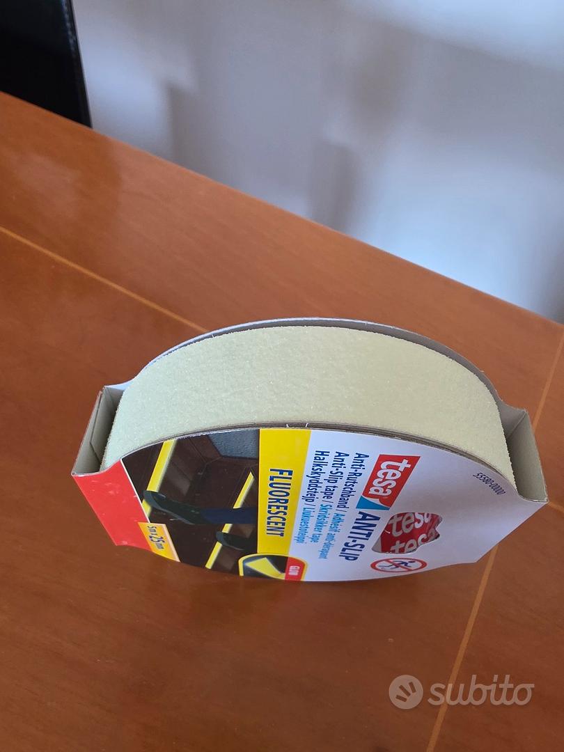 Nastro Antiscivolo Fluorescente Tesa - 5m X 25mm, Adesivo Riflettente Per Scale E Bagni, Interno Ed Esterno - Foto 5