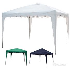 Gazebo pieghevole 3x3 automatico mercato fiera