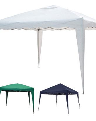 Gazebo pieghevole 3x3 automatico mercato fiera