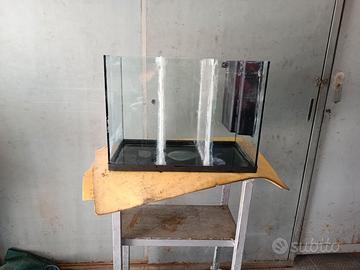 Vasca acquario diviso in tre