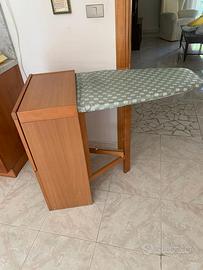 Mobile con asse da stiro Foppapedretti noce