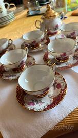 Set da té Vintage Armond in porcellana traslucida