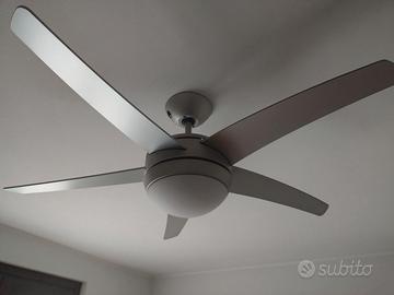 Lampadario con ventilatore
