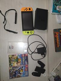 Nintendo switch completa con 3 giochi 