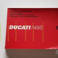 Ducati 749 S 2002 manuale uso manutenzione