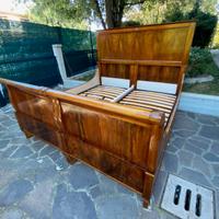 Letto matrimoniale stile impero, separabile