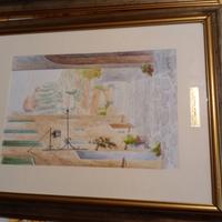 2 acquarelli di Cristina mambrini 