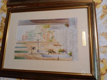 2 acquarelli di Cristina mambrini 