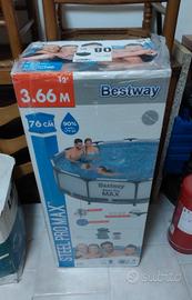 piscina Bestway rotonda 3.66 mt nuova