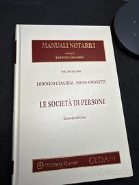 Manuale Notarile Genghini Società di Persone 2 ed.