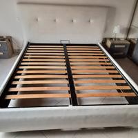 Letto matrimoniale ecopelle