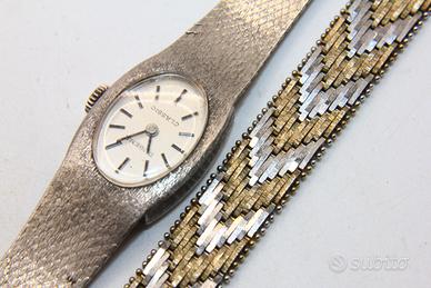 Splendido orologio e bracciale argento oro