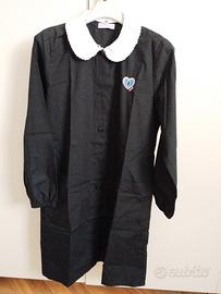grembiule nero Bambina 9/10 anni 