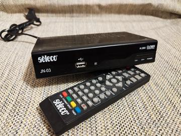 Decoder digitale terrestre DVB-T2 H.265