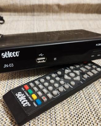 Decoder digitale terrestre DVB-T2 H.265