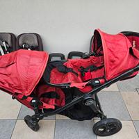 trio passeggino completo e accessoriato