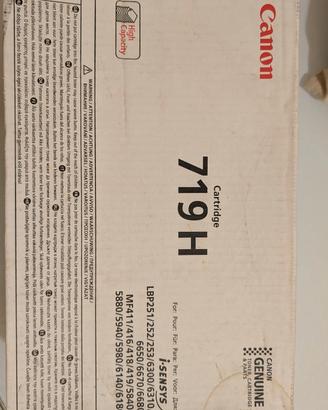 Toner Canon 719H