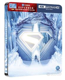 Superman 4k + Blu Ray 2025 Steelbook 3 ITA NUOVO