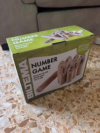 Number Game Biltema, gioco in legno