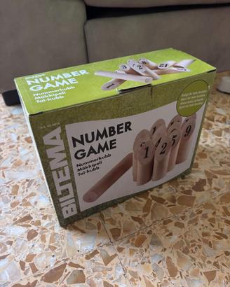 Number Game Biltema, gioco in legno