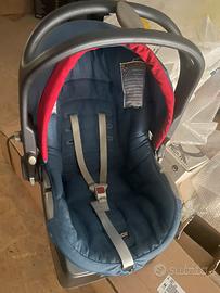 Seggiolino chicco auto trasportino bimbo
