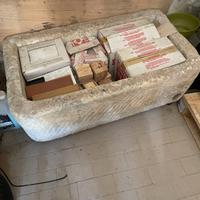 Vasca in pietra - Fioriera anni 50 scolpita a mano