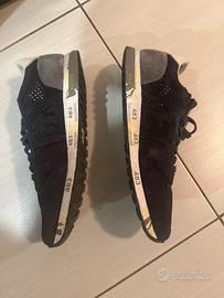 Premiata 6142 blu traforate