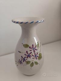 Vaso vintage in ceramica Deruta numerato