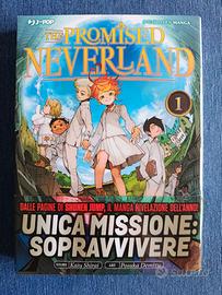 The promised neverland vol 1 + quadernino appunti