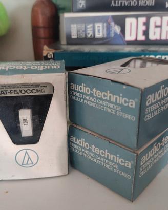 Audio tecnica MC at-f5/occ puntina nuova