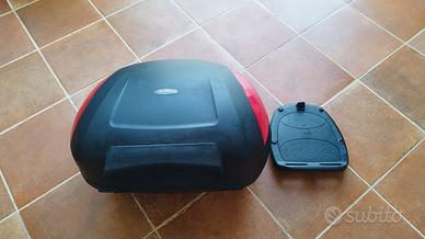 bauletto moto givi E470 N simply + piastra