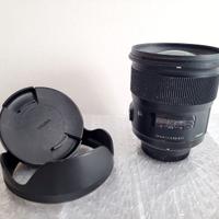 Sigma 24mm + 50mm Art + Nikon 35mm + 85mm