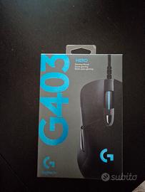 Logitech G403 HERO Gaming mouse + scatola original
