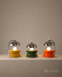 Tris lampade space age anni ’70