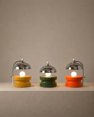 Tris lampade space age anni ’70