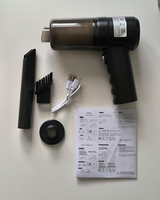 Mini aspirapolvere portatile ricaricabile per auto